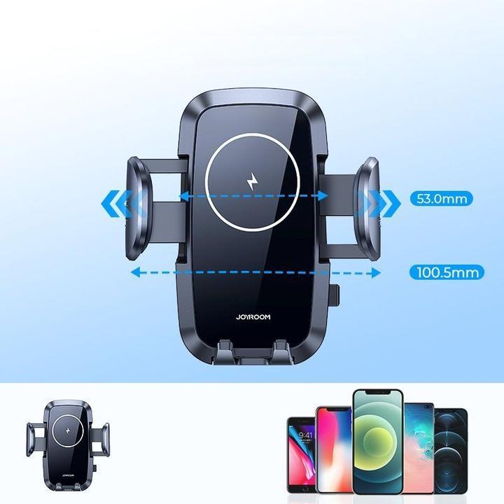 Actual product image Joyroom JR-ZS241 Wireless car charger holder (air vent version)-black