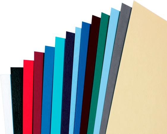 Actual product image GBC LeatherGrain - cardboard A4 100 pcs - royal blue