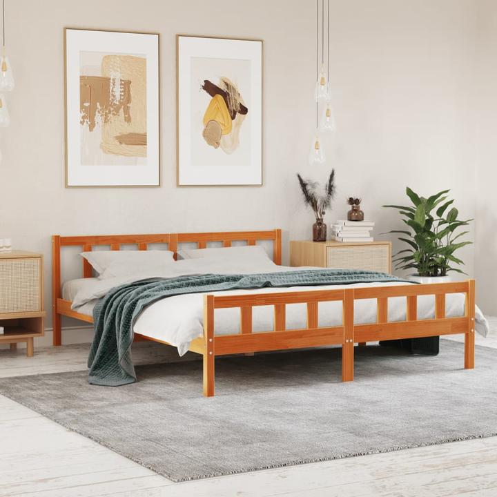 Produktbild vidaXL Bettrahmen (160 x 200 cm)