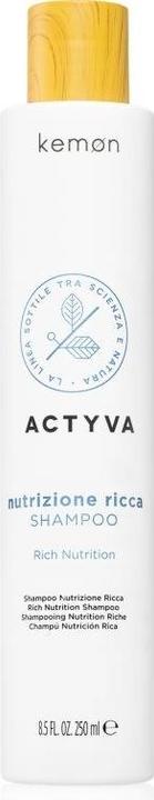 Produktbild Kemon Actyva Nutrizione Ricca Shampoo 250ml (250 ml, Flüssiges Shampoo)