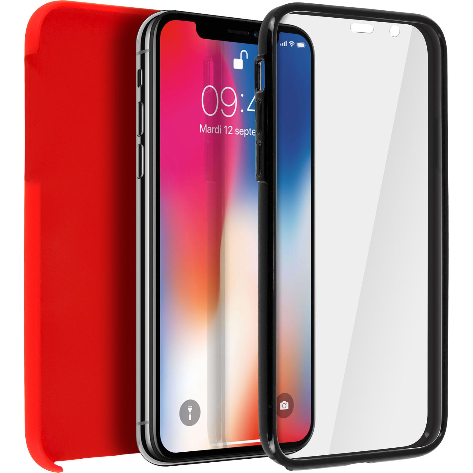 Avizar Complet Series (Apple iPhone X), Smartphone Hülle, Rot