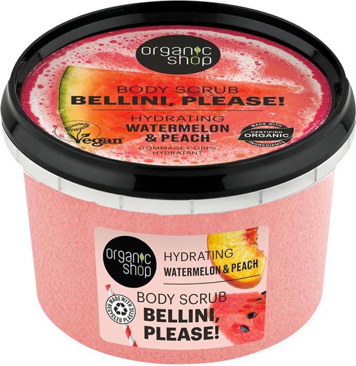 Organic Shop Hydrating Body Scrub Watermelon 1Un (250 ml)