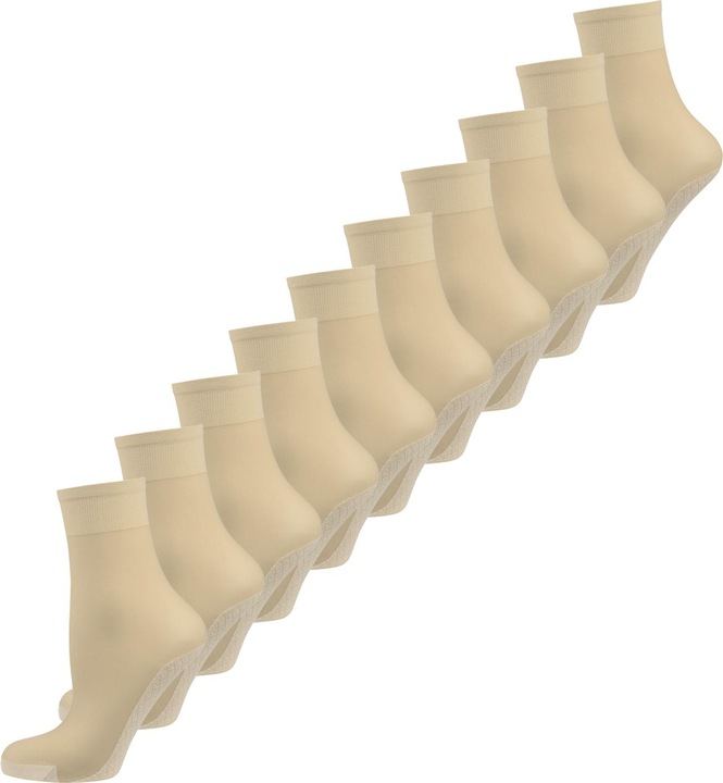 Actual product image Nur Die Basic socks cotton sole (pack of 10, 39 - 42)