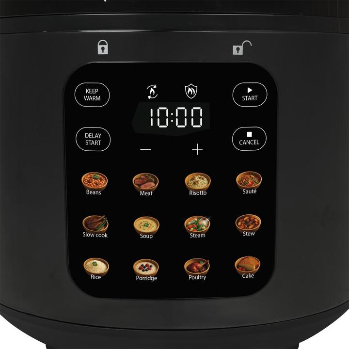 Actual product image Tristar Electric pressure cooker, 6 litres, 1000W, with