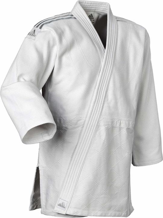 Immagine prodotto adidas Tuta da judo "Contest" a strisce bianche/argento, J650 (170)