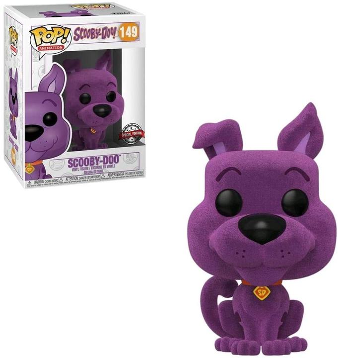 Actual product image Funko POP! Scooby-Doo Exclusive Floquée (Violette)