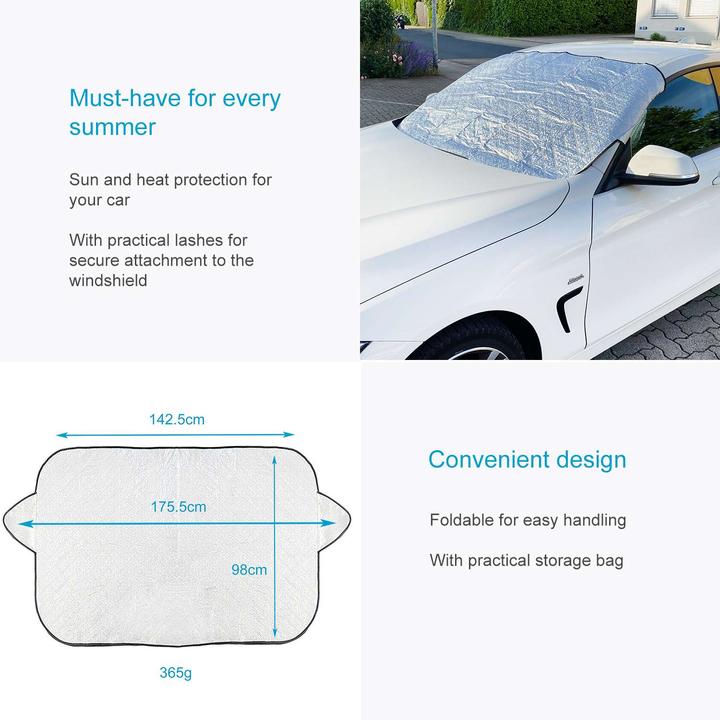 Produktbild Intirilife Sonnenschutz für Windschutzscheibe