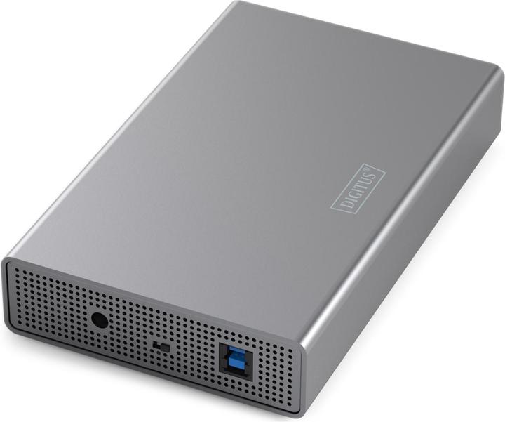 Digitus Boîtier pour disque dur USB 3.0, 3,5", SATA, 16TB, aluminium (3.5")