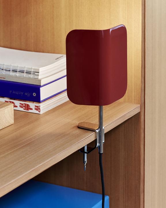 Image du produit HAY Apex lampe à pince Maroon Red (E14)