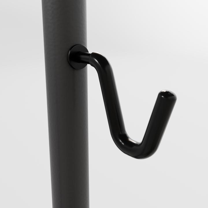 Produktbild Decathlon Boden-Montageständer 1 Fahrrad 2-in-1 schwarz