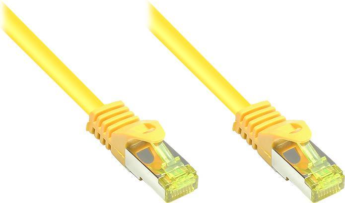 Produktbild Good Connections RJ45 Patchkabel mitCat.7 Rohkabel und Rastnasenschutz (RNS®), S/FTP, PiMF, halogenfrei, 600MHz, OFC (S/FTP, CAT7, 3 m)
