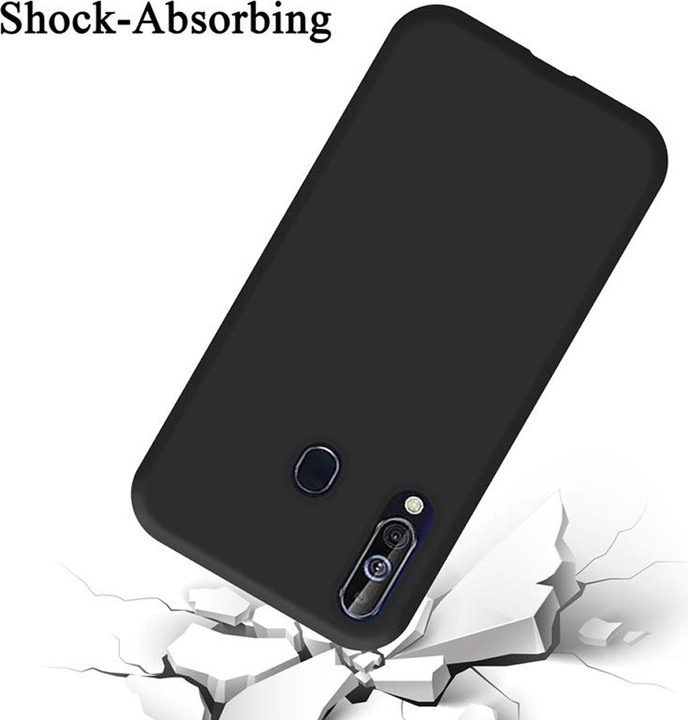 Actual product image Cadorabo TPU Liquid Silicone Case Cover (Samsung Galaxy A60, Samsung Galaxy M40)