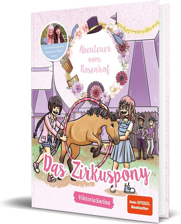 Actual product image Abenteuer vom Rosenhof Das Zirkuspony (German, Victoriasarina, Katharina Netolitzky, 2023)