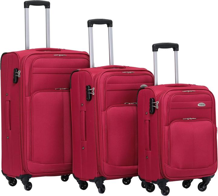 Immagine prodotto Beibye 3-teiliges Stoffkoffer-Set (115 l)