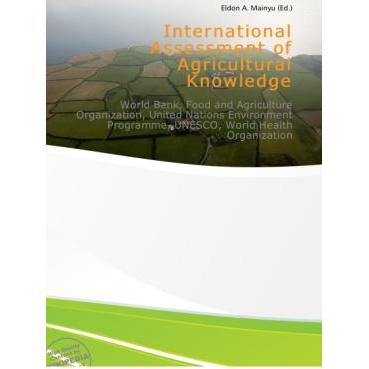International Assessment of Agricultural Knowledge, Fachbücher