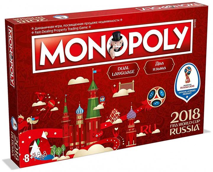 Winning Moves Επιτραπέζιο Monopoly Fifa World Cup 2018 (Στα Αγγλικά) 003701