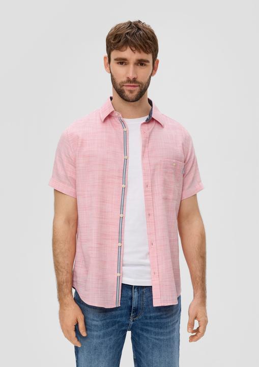 Immagine prodotto s.Oliver Hemd Slim: Kurzarmhemd mit Kentkragen (M)