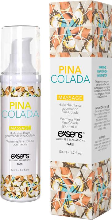 Productafbeelding Exsens Erotische Massageolie Piña Colada (50 ml)