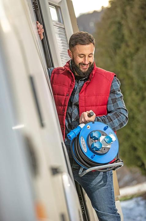 Produktbild As - Schwabe CEE-Camping-Kabeltrommel (25 m, 2.50 mm²)