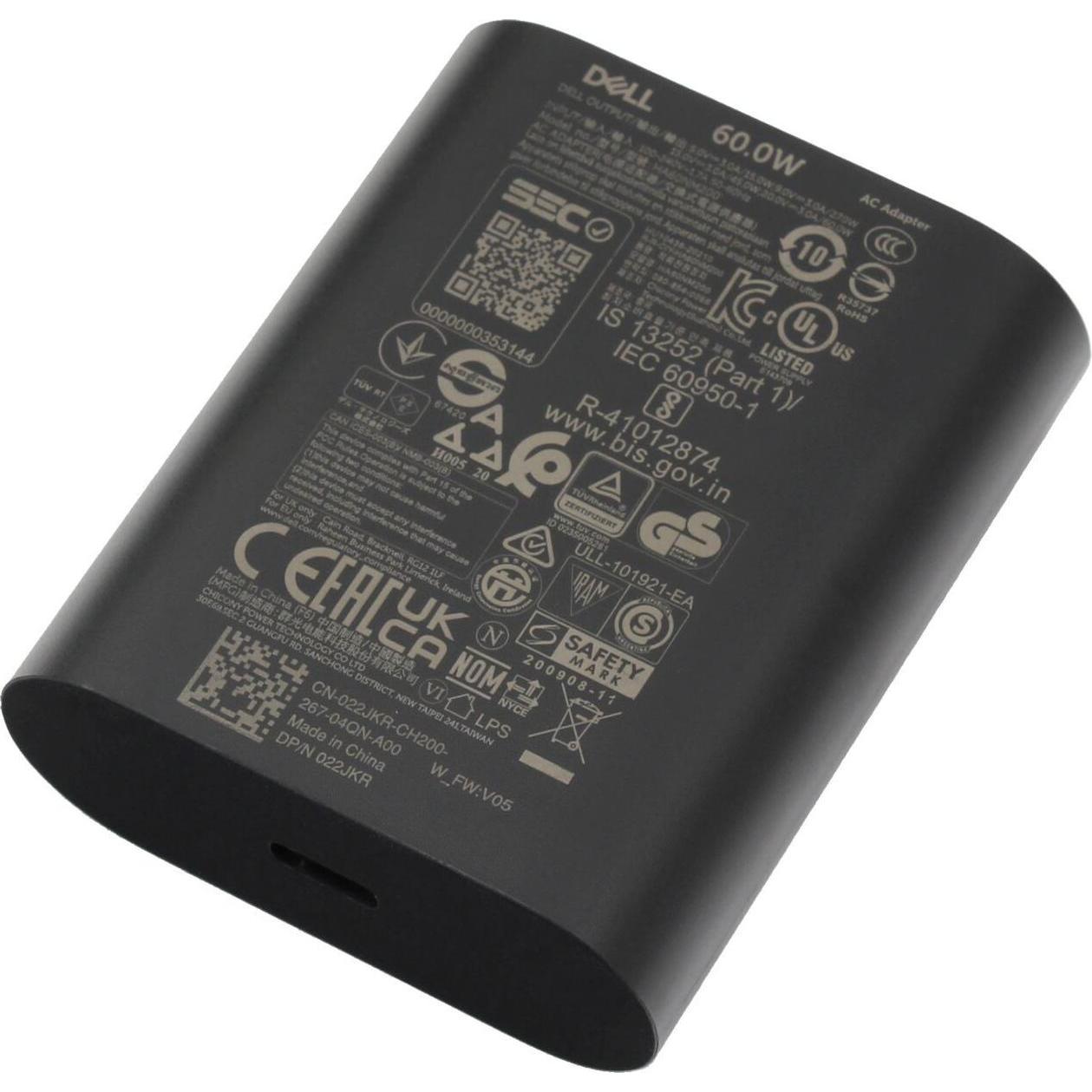 Thumbnail - Dell 450-BBWD (60 W), Notebook Netzteil, Schwarz