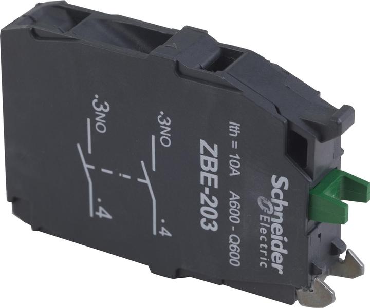 Image du produit Schneider Electric Double contact 2 x N.O. ZBE203