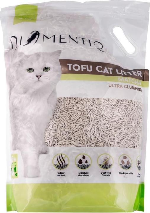 Produktbild Diamentiq Żwirek Tofu zbrylający 4 kg MATCHA (Nicht staubend, Biologisch abbaubar, Klumpend, 4 kg)