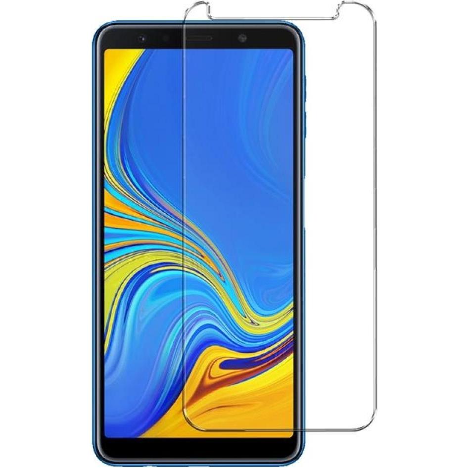 Screenguard Samsung Galaxy A7 2018 Panzerglas Schutzfolie Case Friendly Design (1 Stück, Samsung Galaxy A7 (2018)), Smar...