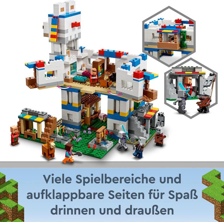 Actual product image LEGO The llama village (21188, LEGO Minecraft)