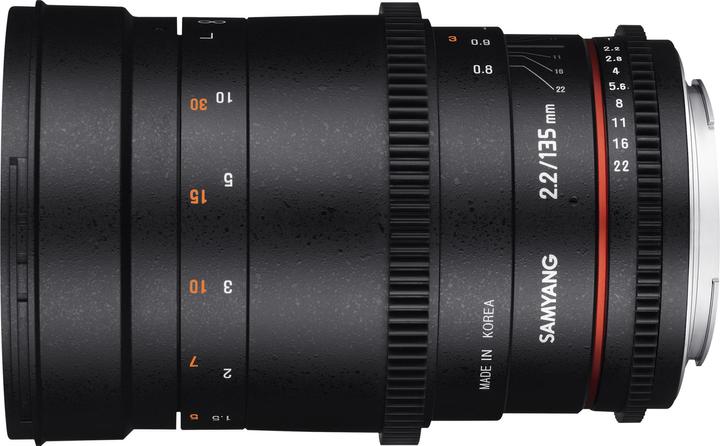Productafbeelding Samyang 135mm T2.2 VDSLR Nikon (Nikon F, Volledig formaat)