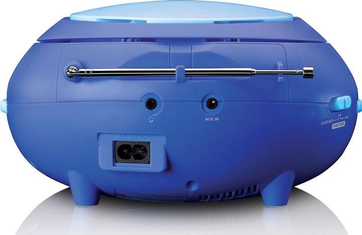Actual product image Lenco Boombox SCD-625BU, blue