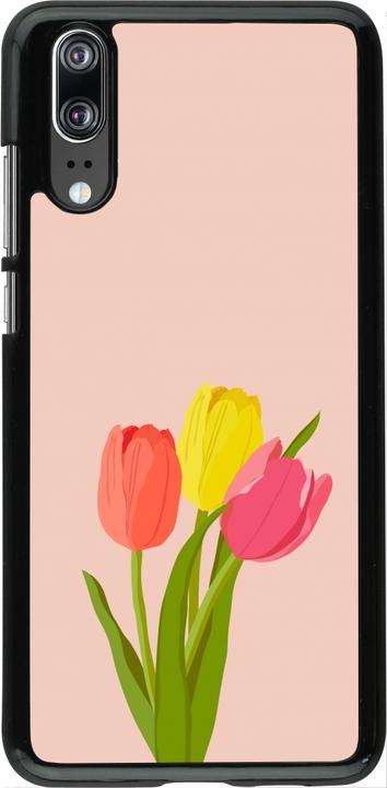 Actual product image PhoneLook Cover Spring 23 tulip trio (Huawei P20)