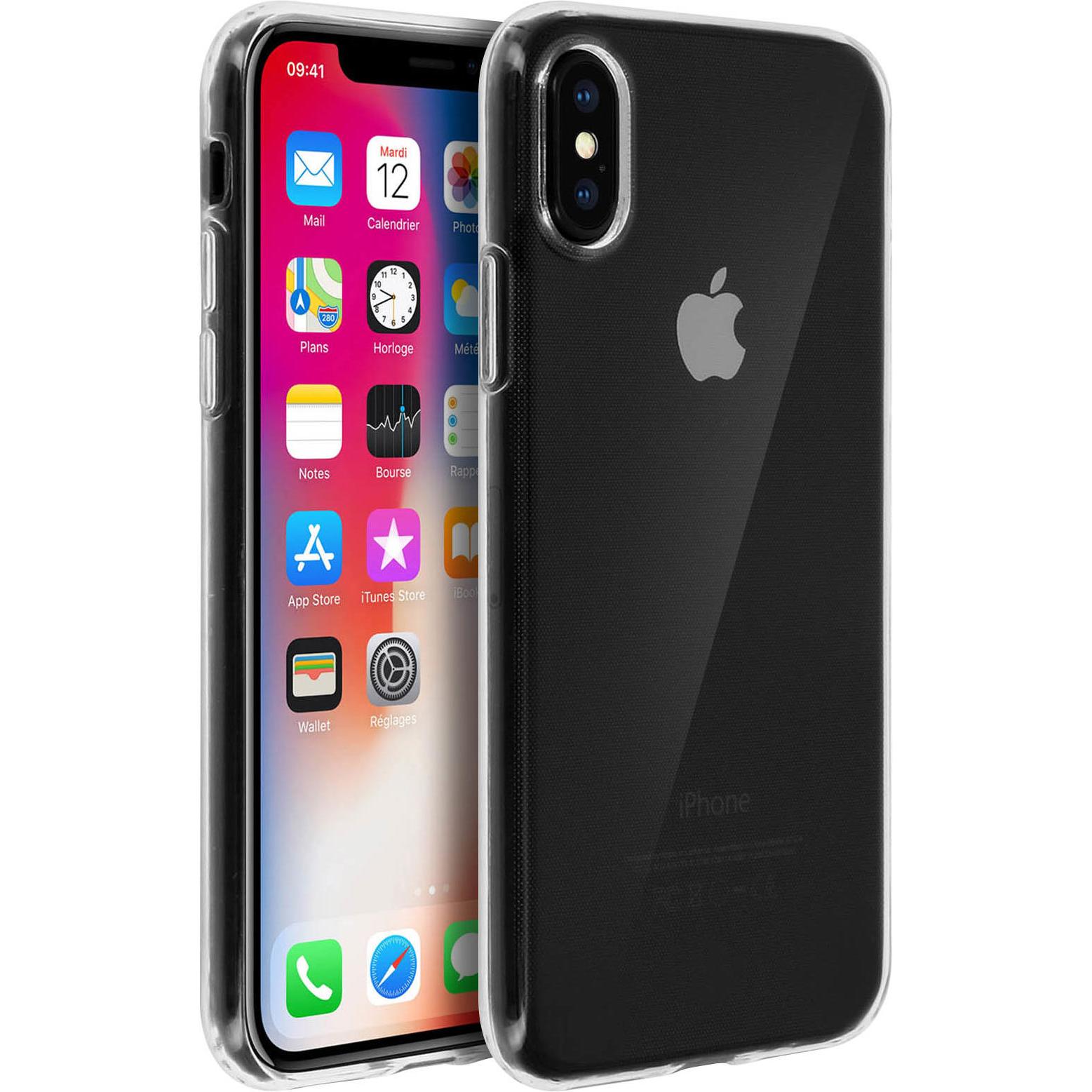 Thumbnail - Avizar Skin Series (Apple iPhone X), Smartphone Hülle, Transparent
