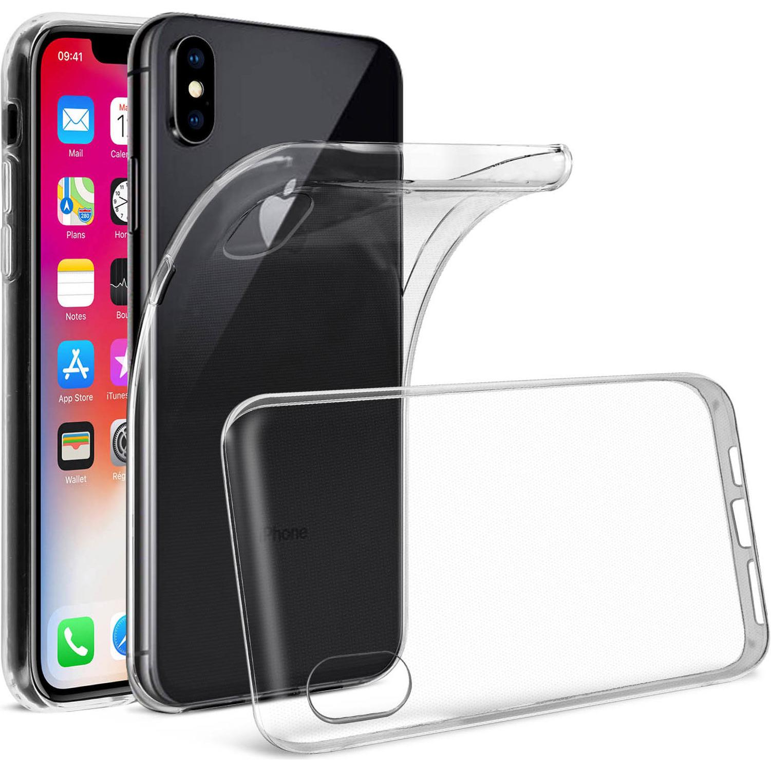 Thumbnail - Avizar Skin Series (Apple iPhone X), Smartphone Hülle, Transparent
