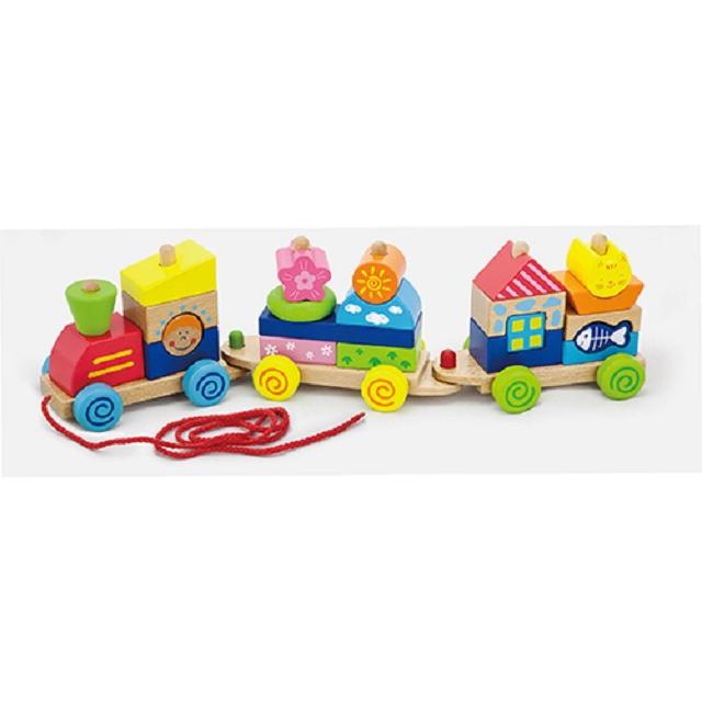 Viga Toys Stapelzug