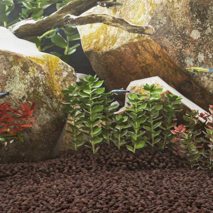 Produktbild VidaXL Lavagranulat 25 kg Rot 5-8 mm,Farbe: Rot,Material (Dekoration, sonstige Gegenstände)