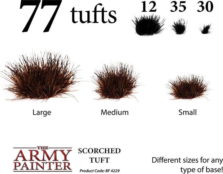 Actual product image Army Painter ARM04229 - Scorched Tuft/Burnt Tufts