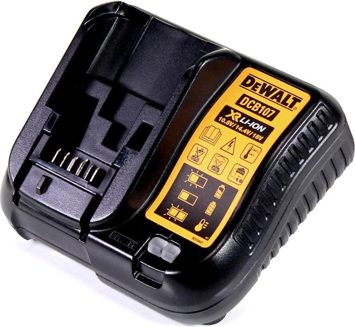 Produktbild DeWalt DCB 107 Ladegerät XR 10,8V-18V für Li-Ion Akkus (10.8 V)