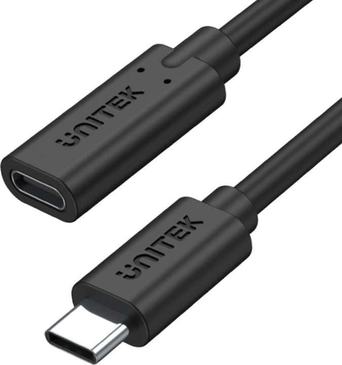 Actual product image Unitek C14086BK USB Cable USB 3.2 Gen 2 (3.1 Gen 2) USB C (0.50 m, USB 3.2 Gen 2)