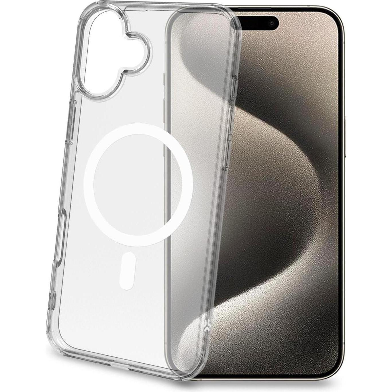 Thumbnail - Celly GELSKINMAG1080W (Apple iPhone 16 Plus), Smartphone Hülle, Transparent