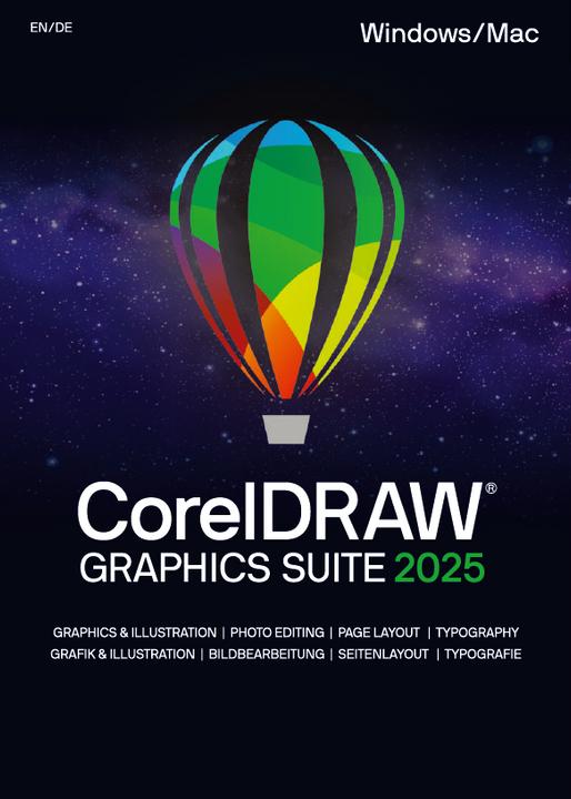 Actual product image Corel CorelDRAW Graphics Suite 2025 (1 User, unlimited)