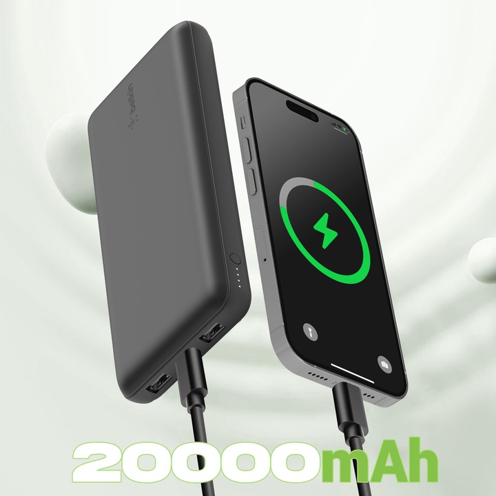 Actual product image Belkin Boost Charge (20000 mAh, 15 W, 74 Wh)