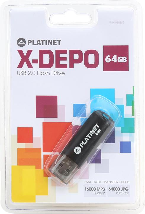 Actual product image Platinet PMFE64 (64 GB)