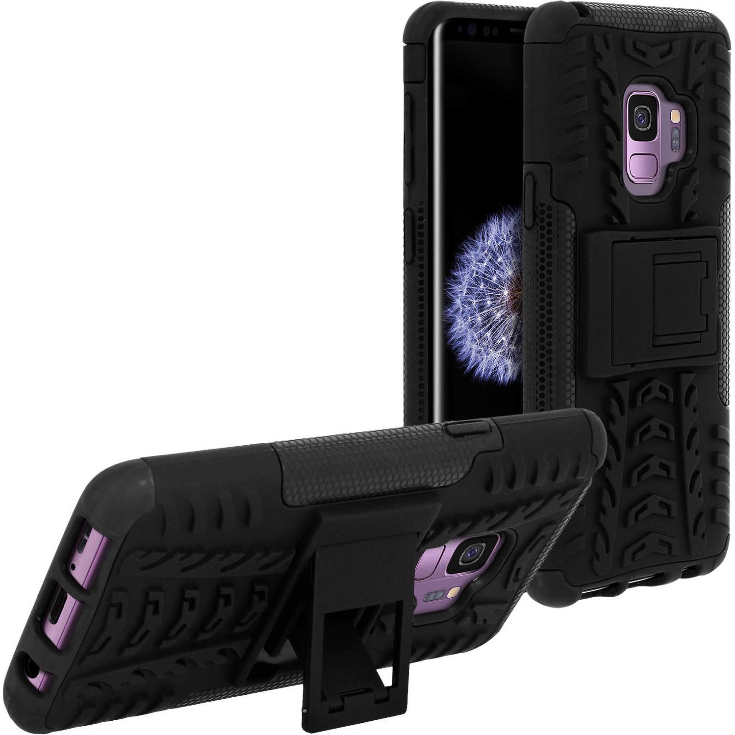 Avizar Quadro Series (Samsung Galaxy S9), Smartphone Hülle, Schwarz
