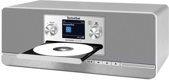 Produktbild TechniSat DigatRadio 372 CD IR (DAB, DAB+, FM, Internetradio, Bluetooth, WLAN)