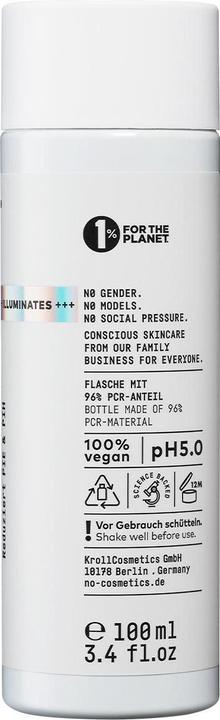 Immagine prodotto Nø Cosmetics Radioso oggi (Tonico per il viso, 100 ml)
