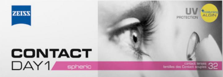 Produktbild Contact Day Zeiss 1 (32 Stück, Tageslinse, Sphärisch)
