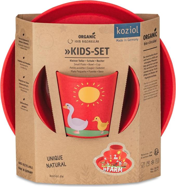 Image du produit Koziol Vaisselle pour enfants 'Farm