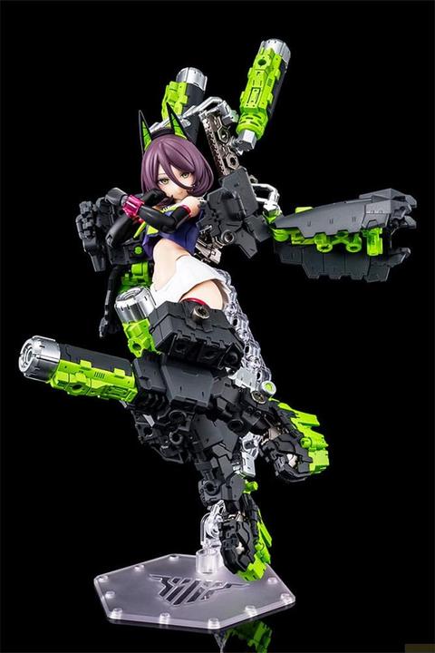 Actual product image Kotobukiya Megami Device Plastic Model Kit 1/1 Buster Doll Tank 17 cm