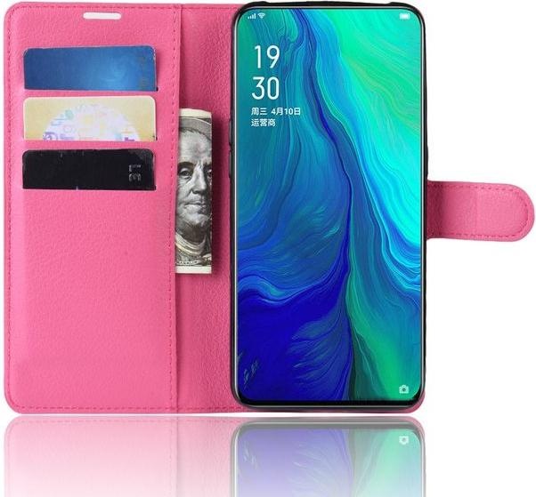 Produktbild MU Classic Litchi Leder Bookcover Series (Oppo Reno 10x Zoom, Oppo Reno 5G)