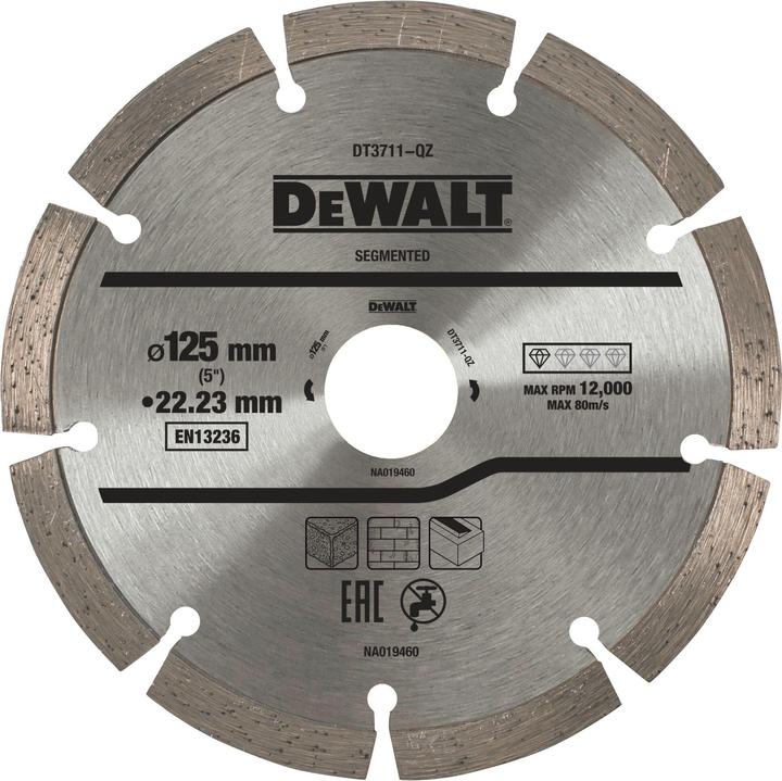 Produktbild DeWalt Porfessional Economy DiamantTrennschei DT3711ine Baustellenmaterialien Schneller. einfacher S